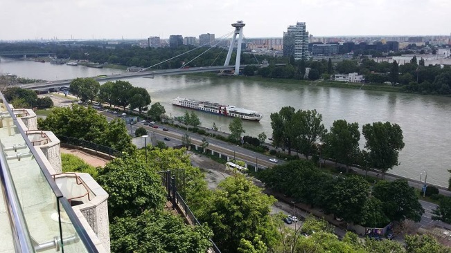 Pogled na novi dio grada Bratislava