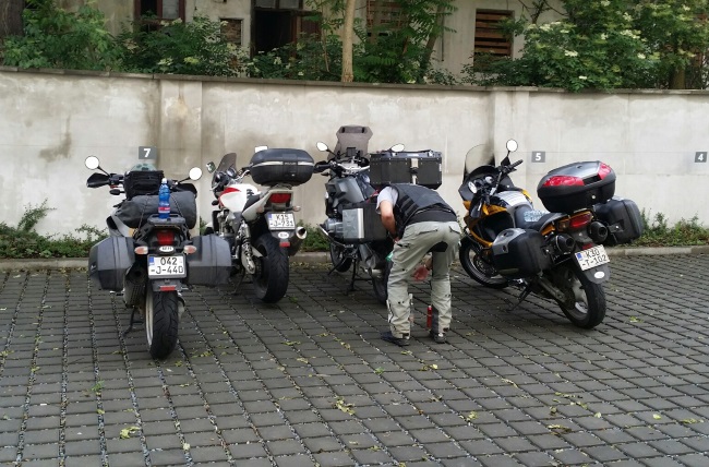 Parkiranje motora u Bratislavska app