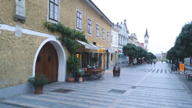 Keszthely, šetalište Keszthely, šetalište