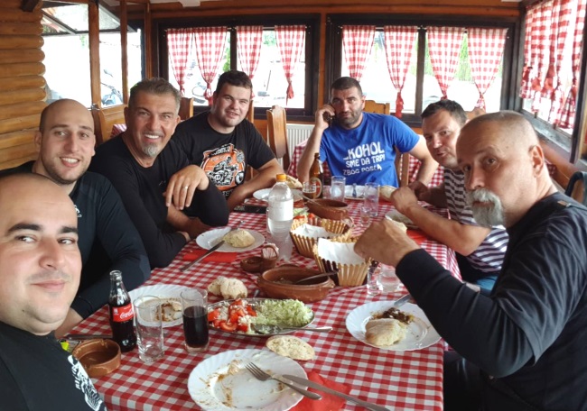Ručak u rest Gružansko jezero
