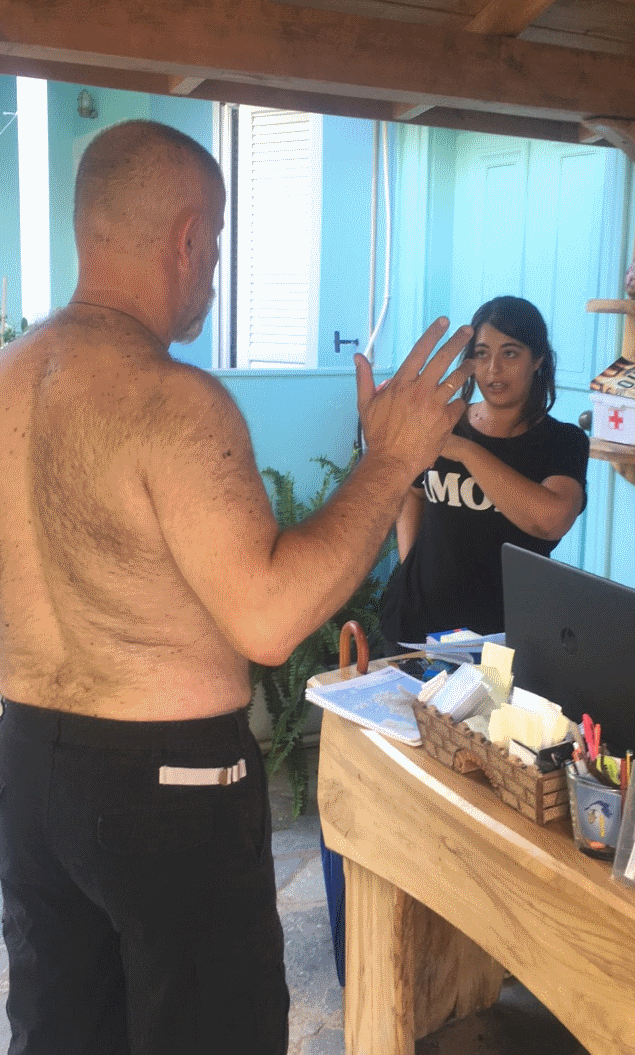Preuzimanje ključeva od soba i razmeštaj