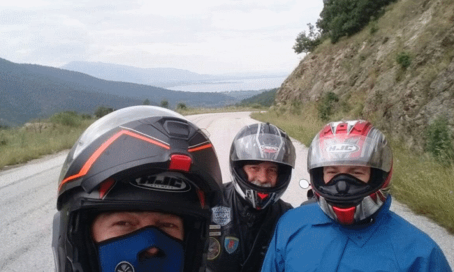 Pogled na Kastoria jezero