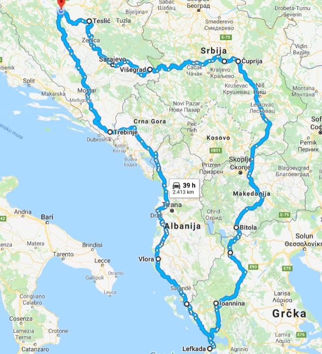 Orjentirni pravci kretanja